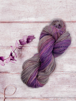 Purple Wool Handspun